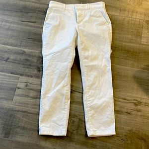 Loft white pants size 8